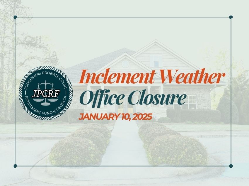 Inclement weather office closure January 10, 2025