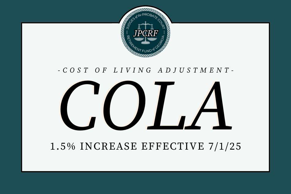 COLA Announcement 7.25