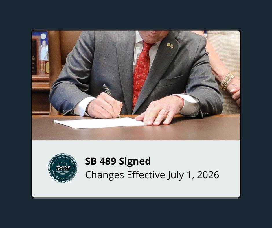 Governor Kemp signs Bill; JPCRF Bill 489 Signed into Law